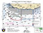 Gull Island, Santa Cruz Island, Channel Islands, California: side scan sonar imagery
